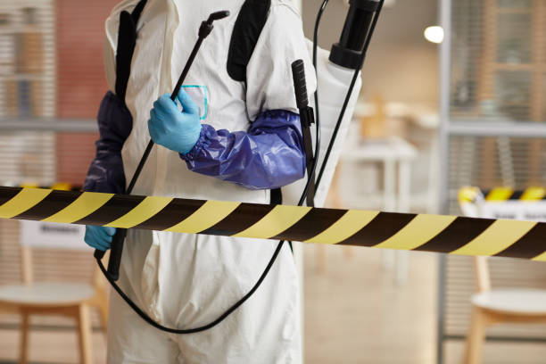 Professional Blood Cleanup technician working in Springfield, CO